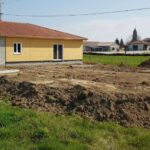 St Romain d'Ay- construction de la maison modulaire en bois RE2020